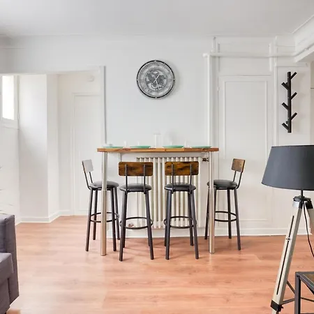 Cosy 4 Personnes - Parking Gratuit - Centre Paris 15 Min Metro 4 *