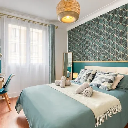 Appartamento Cosy 4 Personnes - Parking Gratuit - Centre Paris 15 Min Metro 4 *
