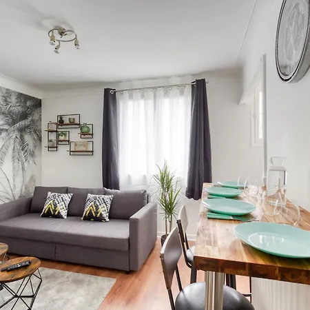 Appartamento Cosy 4 Personnes - Parking Gratuit - Centre Paris 15 Min Metro 4 *