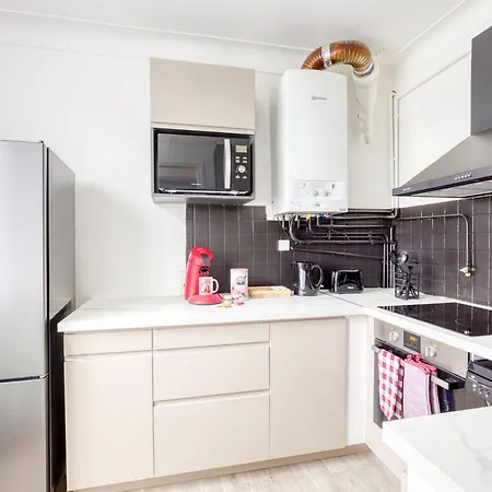 Apartament Cosy 4 Personnes - Parking Gratuit - Centre Paris 15 Min Metro 4 *
